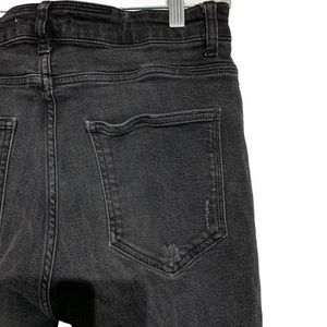 Zara ripped black jeans